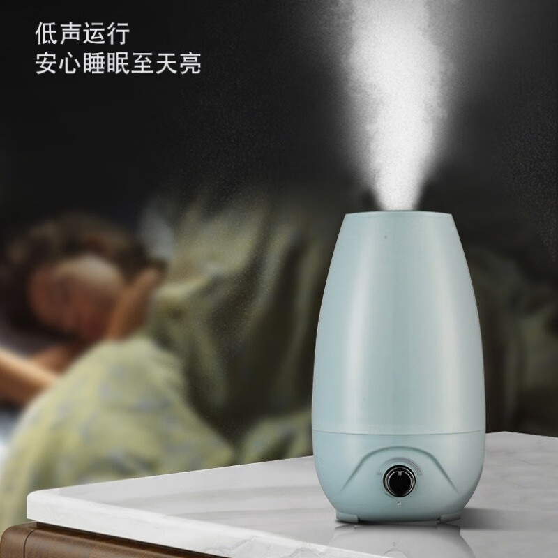 上亨 SHZH-SHJ001 加湿器卧室家用办公室喷雾大容量孕妇婴儿小型净化空气低噪落地桌面香薰喷雾器加湿器 绿色高清大图