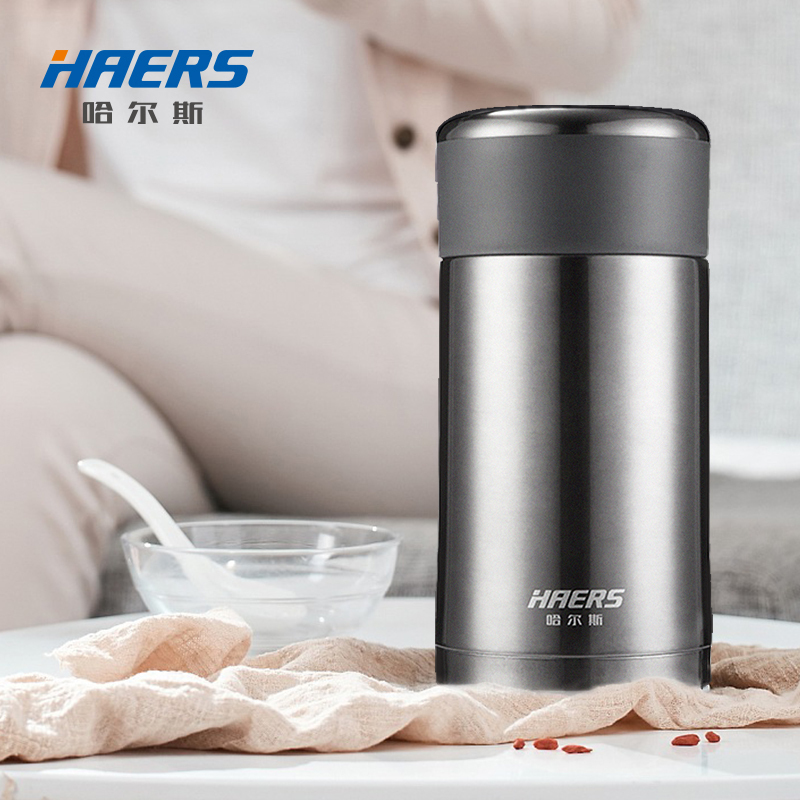 哈尔斯HTH-750-6焖烧壶焖烧杯750ML不锈钢保温饭盒保温粥桶便当汤桶焖烧罐