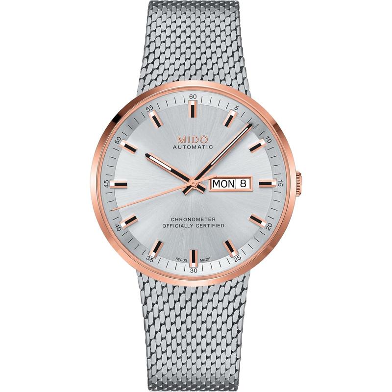 Mido瑞士手表男指挥官系列男士手表瑞士机械男表 送男友礼物高清大图