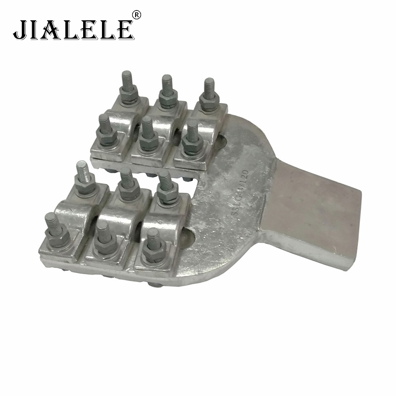 JIALELE 螺栓型双导线设备线夹 SSLG-4/120 个高清大图