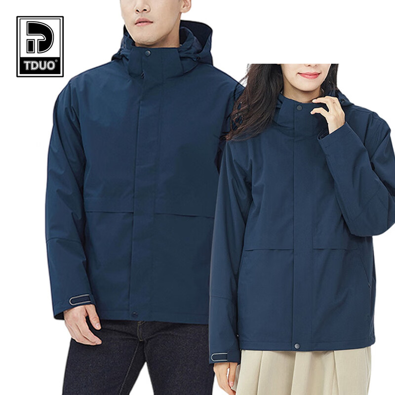 Tduo运动冲锋夹克式抓绒/羽绒防寒服 Z12 套高清大图
