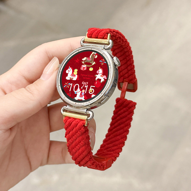 适用小天才电话手表表带Z10/Z9可爱挂脖Z11新款Z8Z7S保护套3139B 纯色 5p42