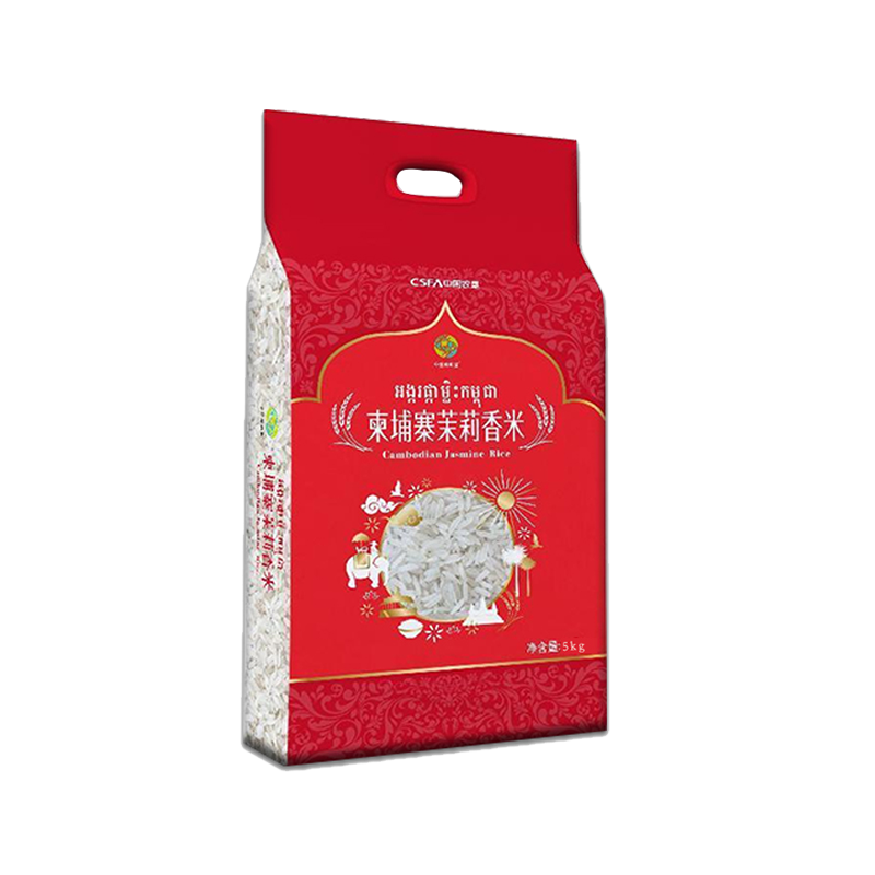 中垦飨味堂 柬埔寨茉莉香米 5kg(袋) 中国农垦出品