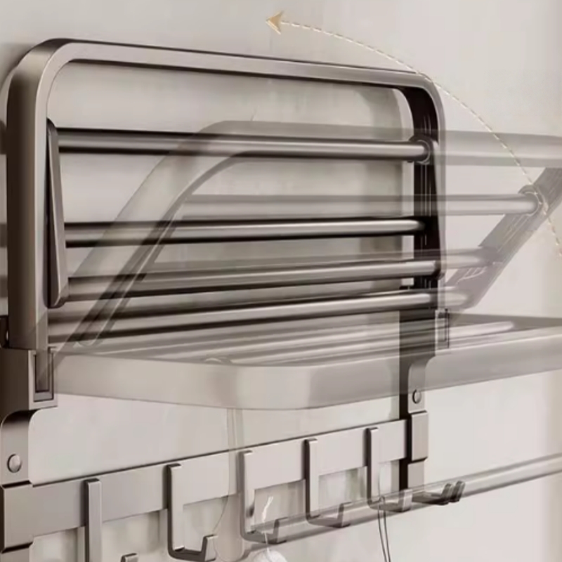 伟樽折叠毛巾架50*15*22cm个高清大图