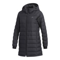 阿迪达斯(adidas)冬季新款女子运动休闲外套长款羽绒服DM1959