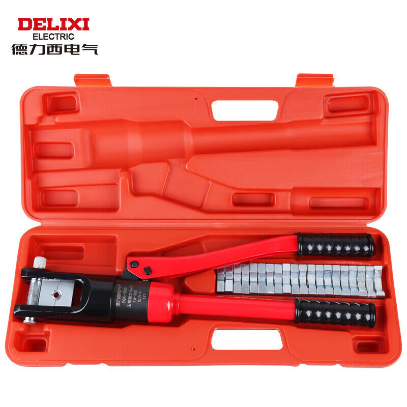 LISM-德力西电气手动液压钳压线钳家用省力端子钳铜铝鼻压接 16-300平方
