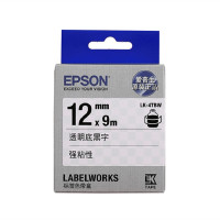 爱普生(EPSON) 透明底黑字原装色带 LK-4TBW (单位:根)