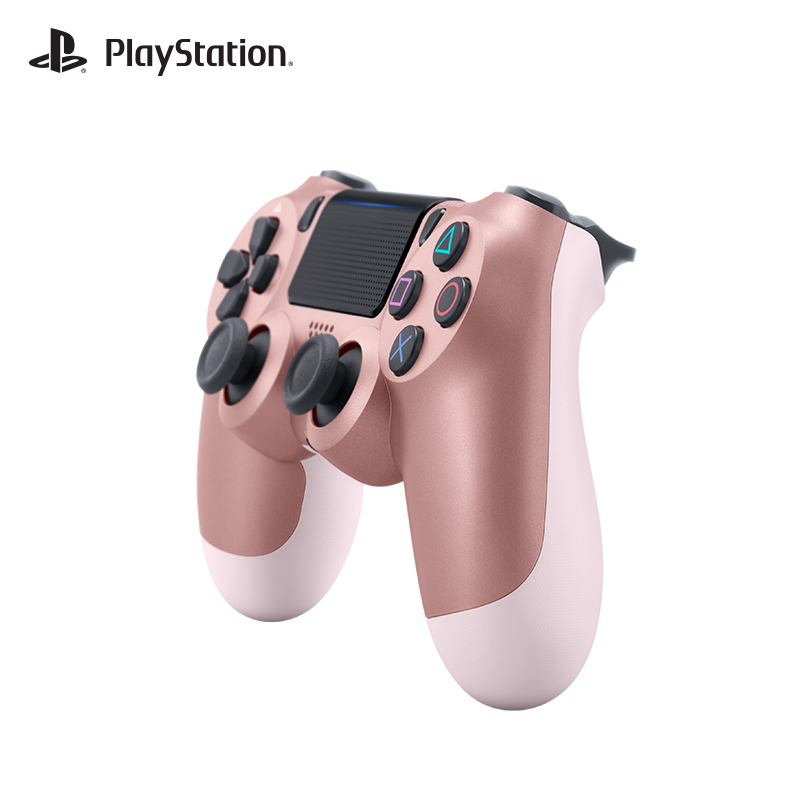 索尼(SONY)PlayStation 4 PS4原装游戏手柄 Pro无线手柄 国行正品 玫瑰金 全新配色