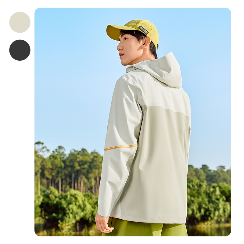 361°冲锋衣男新款防风防水冲锋衣男士微宽松户外运动外套高清大图