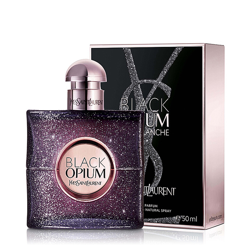 圣罗兰(YSL)黑色奥飘茗女士香水(白夜版)50ml 黑鸦片香水 持久 EDP香氛