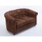 森美人美式轻奢小户型客厅皮沙发组合 咖啡厅酒店酒吧服装店沙发椅1+2+
