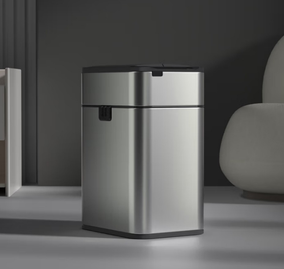 五月花 智能感应垃圾桶 香格里拉小号抽绳感应垃圾桶 WYH-GB225高清大图