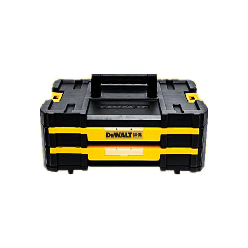 得伟手提箱双抽屉(DWST1-70706-23)/个高清大图