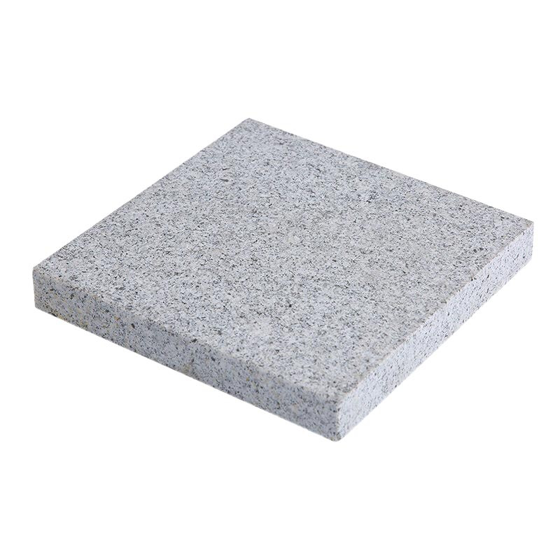 FPBQ 铺地石板花岗岩石材 芝麻灰40*40*2.5cm厚/块 大理石火烧板荔枝面地铺石