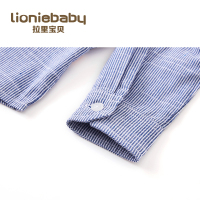 拉里宝贝Lioniebaby童装儿童衬衫宝宝时尚休闲长袖衬衫2020春装新款男童L01WS012