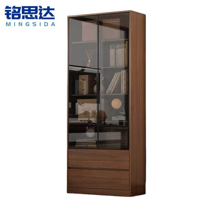 铭思达书柜两门台