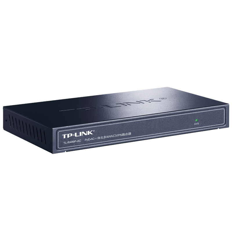 TP-LINK普联多WAN口一体路由器8口标准POE供电AC管理器微信认证 TL-R489P-AC 八口百兆