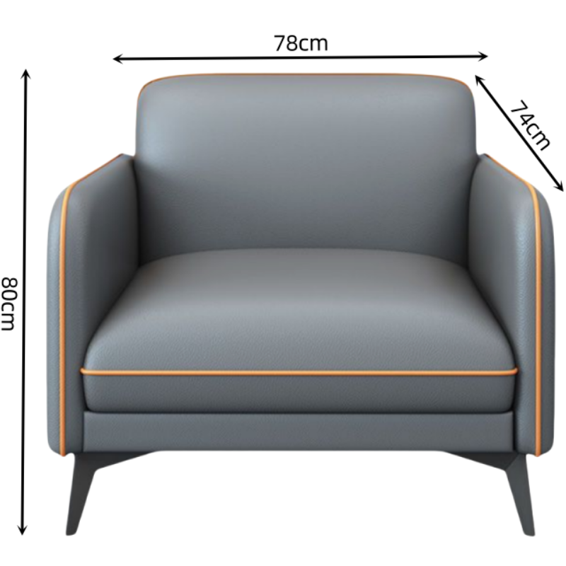 豫龙都沙发单人张高清大图