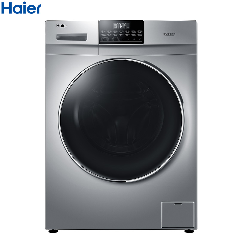 海尔（Haier)XQG100-HB12926 10公斤大容量 全自动滚筒洗衣机 洗干一体 洗烘一体机 蒸汽除螨