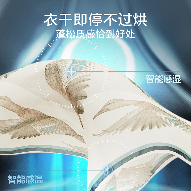 小天鹅(LittleSwan)洗烘一体滚筒洗衣机10公斤 水魔方小钢炮UDC净泡TD100VC189MUIT