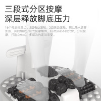 蓓慈(beici)足浴器BZ517C升级款熏蒸足浴盆冲浪加热环保PP材质洗脚盆滚轮按摩指压款漏电保护旗舰店泡脚桶