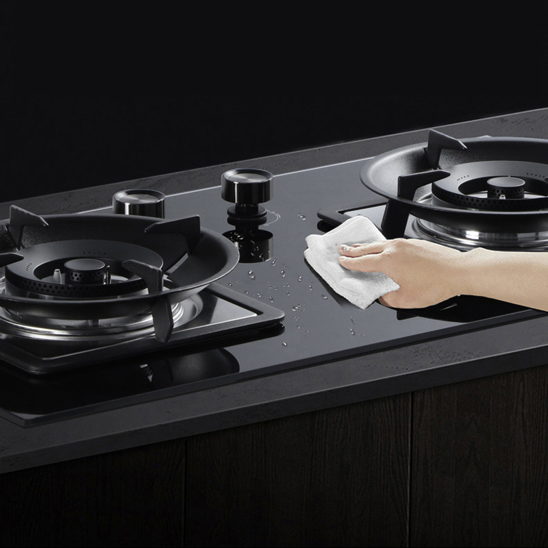 5kw火力燃气灶天然气大火双眼灶打火灶具厨房家用台式嵌入式可调节