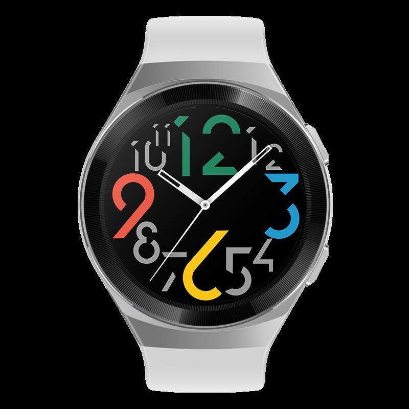 HUAWEI WATCH GT 2e 运动款(冰川白)两周续航 百种运动类型 音乐播放 多彩表盘 华为智能手表