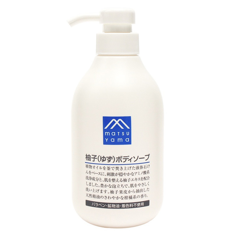 松山油脂 M-mark 柚子沐浴露 480ml