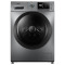 美的(Midea)MG100VT55DY 10公斤全自动智能变频滚筒洗脱一体洗衣机 双重蒸汽 抗菌 高雅巴赫银