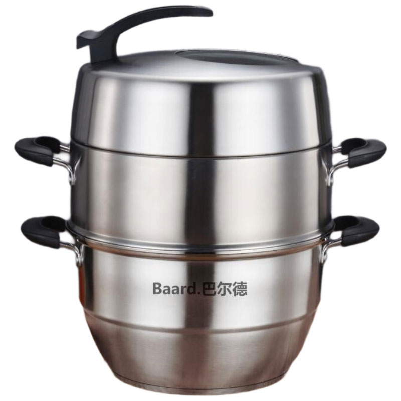 巴尔德巧易取不串味三层豪华蒸汽锅BZ-530