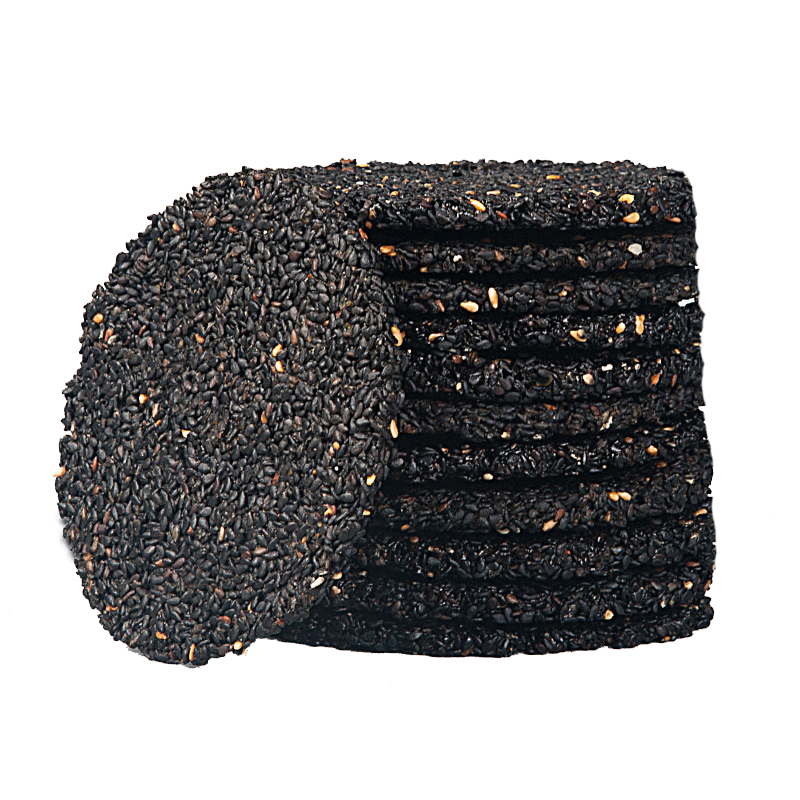 孕妇零食黑芝麻饼250克薄片脆高钙月子产妇哺乳期后营养小吃