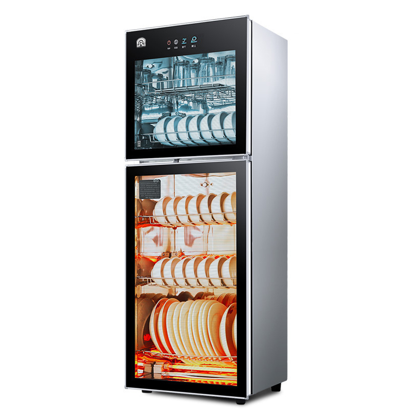 容声(RONGSHENG)立式120L消毒柜178-RQ230家用商用厨房碗筷餐具高温二星级消毒碗柜高清大图