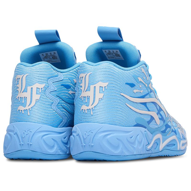 彪马(Puma)篮球实战鞋透气缓震男鞋专业运动场PU材质高帮Melo签名高清大图