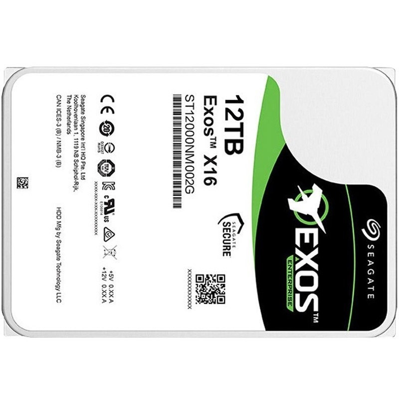 希捷 ST12000NM002G 3.5寸企业级硬盘 12TB