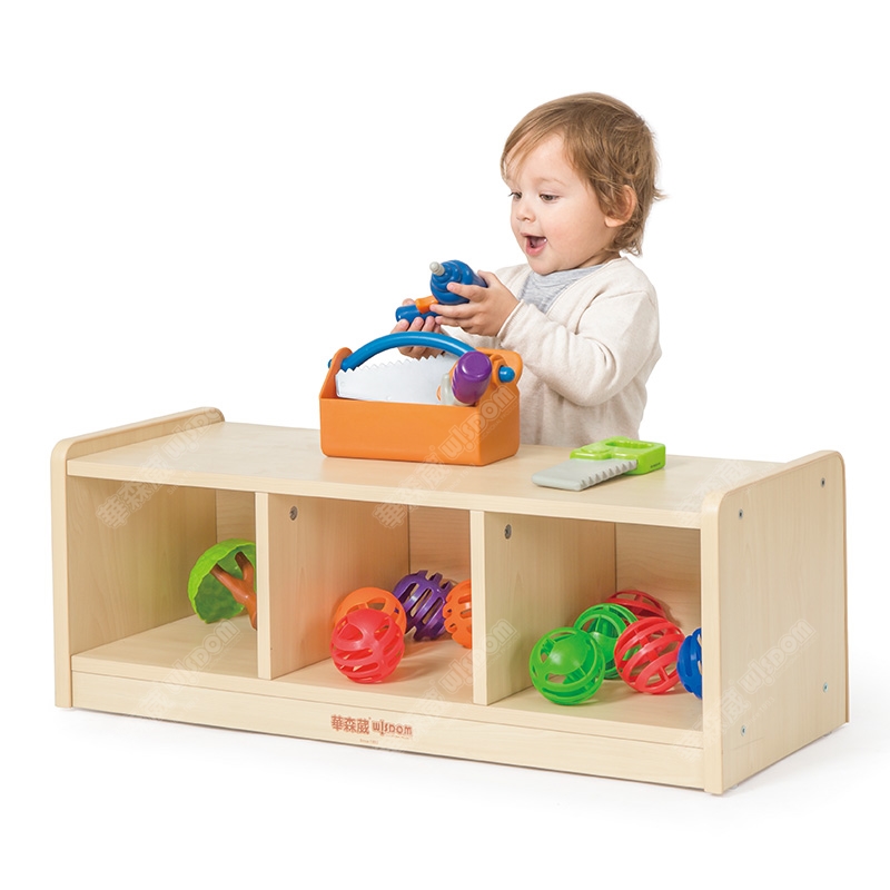 华森葳小小哈佛三格柜高清大图