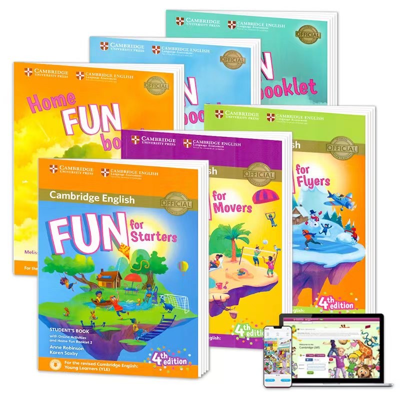 [正版]剑桥少儿英语YLE三级考试学生书含在线自学账号+练习册Fun for Flyers Student’s B高清大图