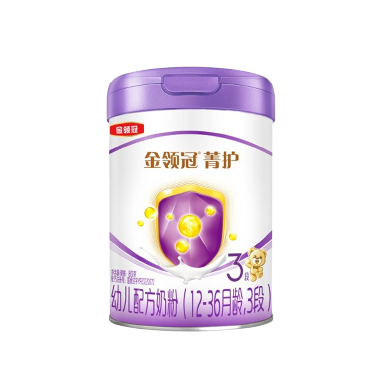 伊利(YILI)金领冠菁护幼儿方奶粉 3段(12-36个月适用) 800g罐装(新旧包装随机)高清大图