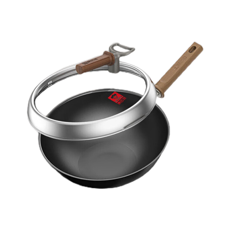 康巴赫炒锅32cm耐磨耐用防滑手柄握感舒适KGD-C32T