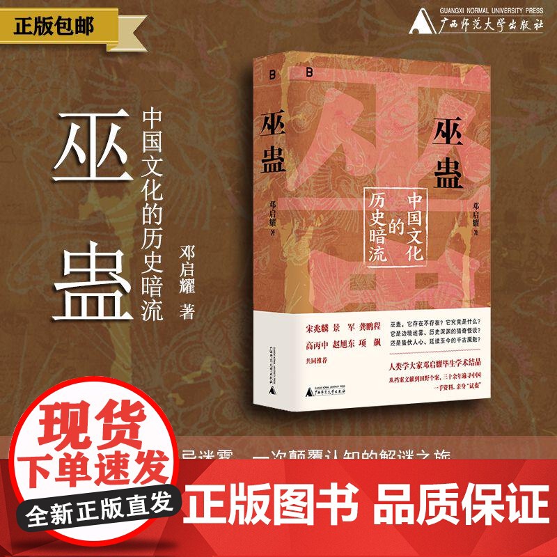 巫蛊:中国文化的历史暗流 邓启耀 著 人类学名家邓启耀代表作,初版25年来首次增订版高清大图