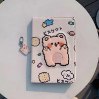 iPad保护套pro全包mini6防摔8.3休眠air5皮套_513233 iPad2019/2020/2021-10.2英寸（米色毛绒