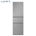 新飞（frestec）三重除菌261升变频无霜干湿分储三门冰箱BCD-261WG3A星锦银