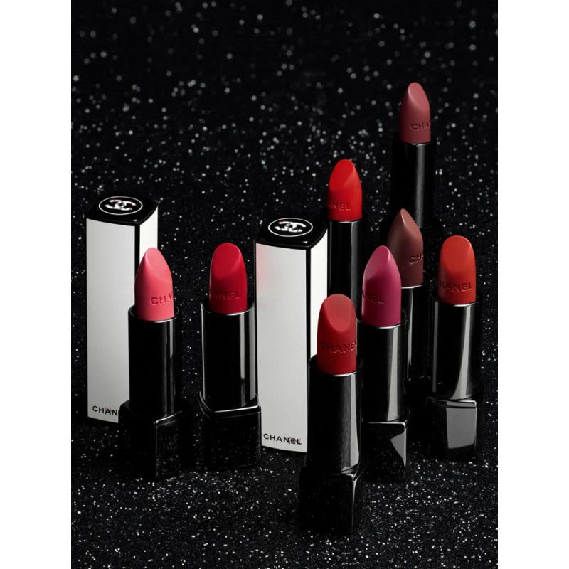 香奈儿(CHANEL)魅力丝绒唇膏00:00富贵花复古红 限定创作 白昼之夜图片