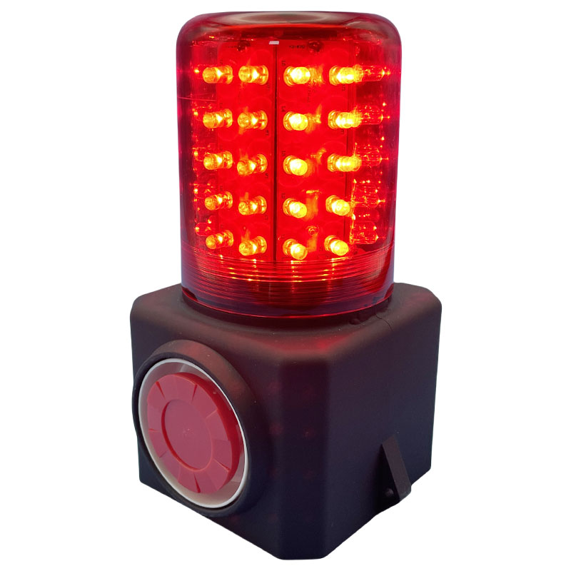 为佳天 声光警示灯 磁吸鸣笛红闪指示灯 SW2710 台高清大图