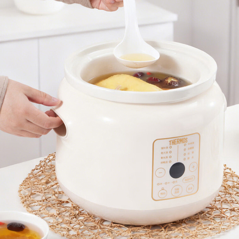 膳魔師电火锅3L分体设计EHA-4434E花式食补24小时预约高清大图