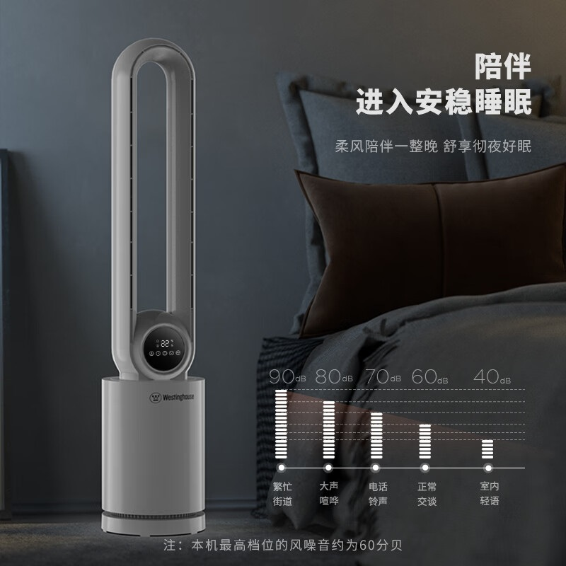 西屋 无叶风扇电风扇直流变频遥控触摸WTH-206 D高清大图