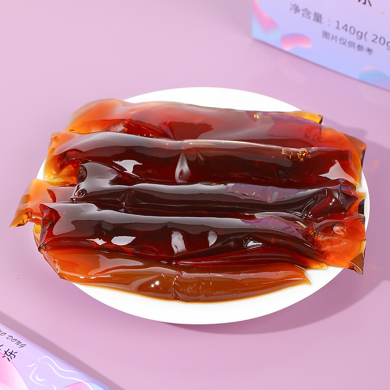 初仁堂南京同仁堂果蔬原浆果冻140g初仁堂成人酵素果冻轻零食休闲小食品
