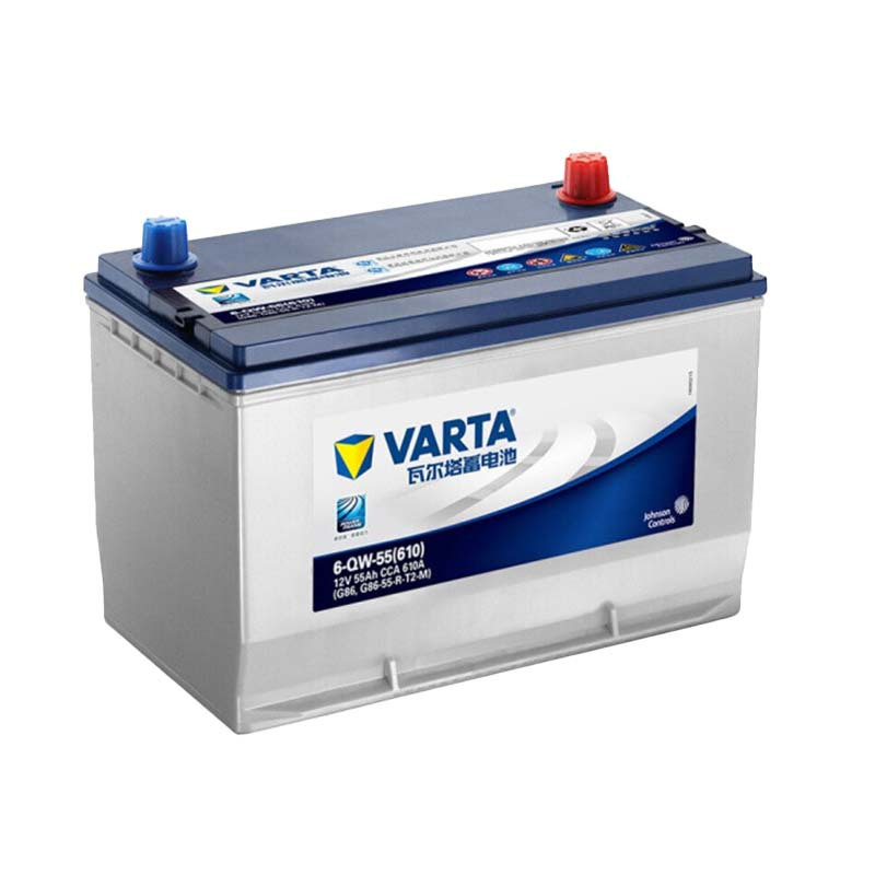 瓦尔塔varta蓄电池6qw55r61055085550r55ah