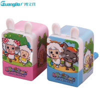 广博(GuangBo)手摇卡通削笔器 卷笔刀转笔刀儿童自动进铅笔小学生铅笔削笔刀卷笔刀削笔机铅笔刀笔刨