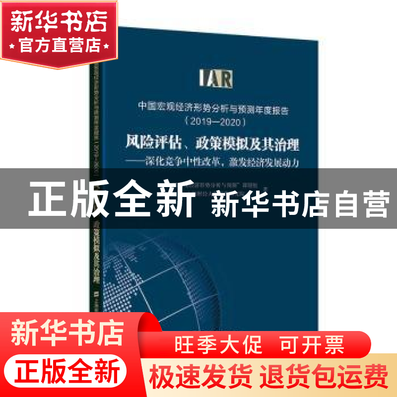 正版 中国宏观经济形势分析与预测年度报告(2019-2020风险评估政高清大图