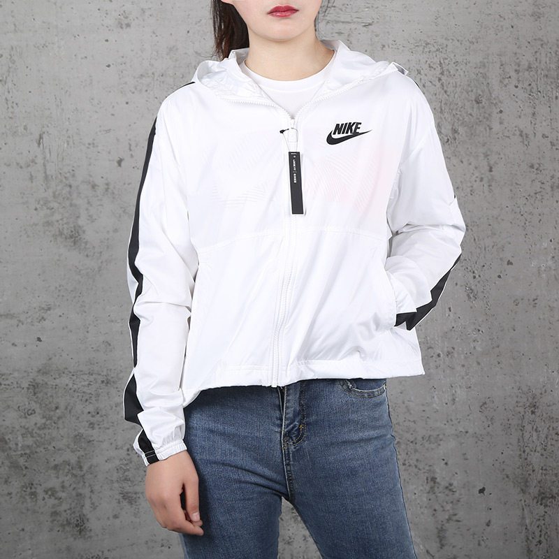 nike耐克女装2020秋新款运动休闲套装连帽外套跑步长裤bv3940101